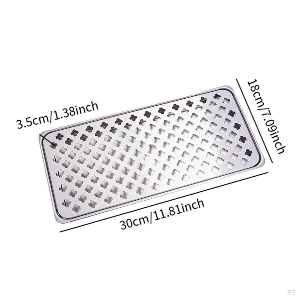 Поддон для сбора капель пива, аксессуар для бара с напитками, дренажная пластина, кегератор, полированный