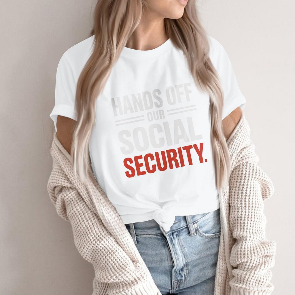 РУКИ ПРОЧЬ - Мужчины и женщины в одинаковом стиле Casual Fashion Street Slim с короткими рукавами Футболки Футболки вокруг текущих событий и политики