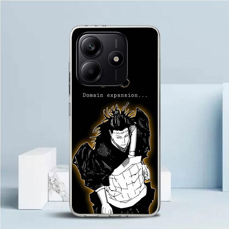 Чехол для телефона Kaisen J-Jujutsu Art для Xiaomi Redmi Note 15 14 14S 13 12S 12 Pro Plus 11S 11 11T 11E 10S 10 + Мягкая задняя крышка из ТПУ R