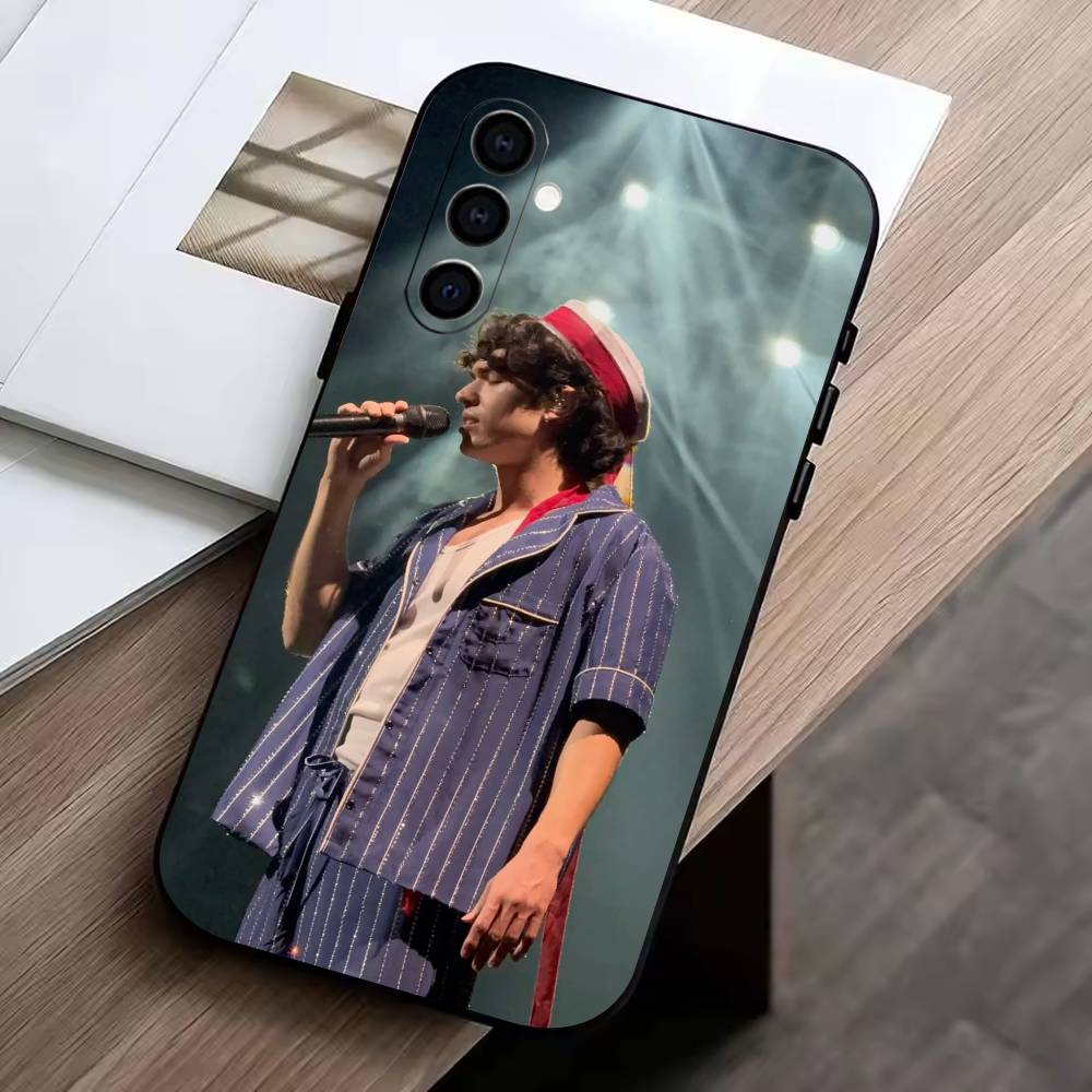 Чехол для телефона Conan Gray Wishbone Черный Силиконовый Мягкий Для Samsung Galaxy A73,A72,A71,A70,A53,A52,A51