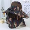 Solar Charging Solar Fan Hat Wide Brim Bucket Hat Portable Summer Cooler Cap  Sun Protection