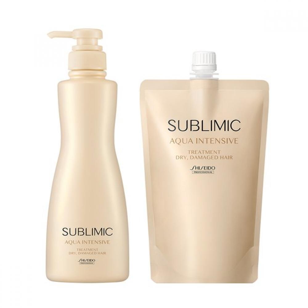 Shiseido Professional Sublimic Aqua Intensive Treatment Dry 500g + Treatment