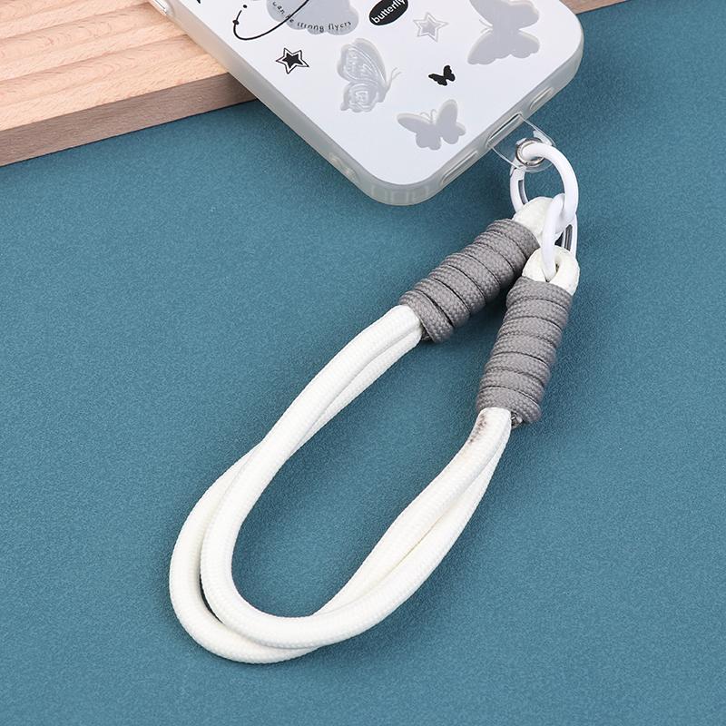 Телефонный шнурок Универсальный персонализированный ремешок на запястье Короткий ремешок для мобильного телефона Портативная сумка-брелок для ключей Цепочка для мобильного телефона с защитой от потери