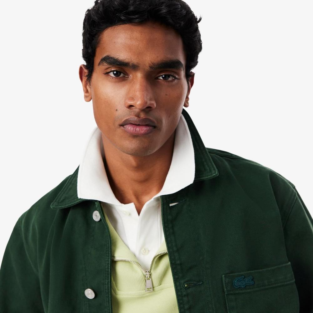 [lacoste] Men's Denim Outer Shirt CH6240-56GAFK