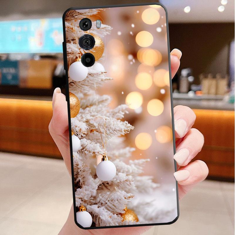 Phone Case For Motorola Edge 50 40 Pro 60 50 40 30 Ultra Neo Fusion Moto G Play G Stylus G Power G Winter Christmas