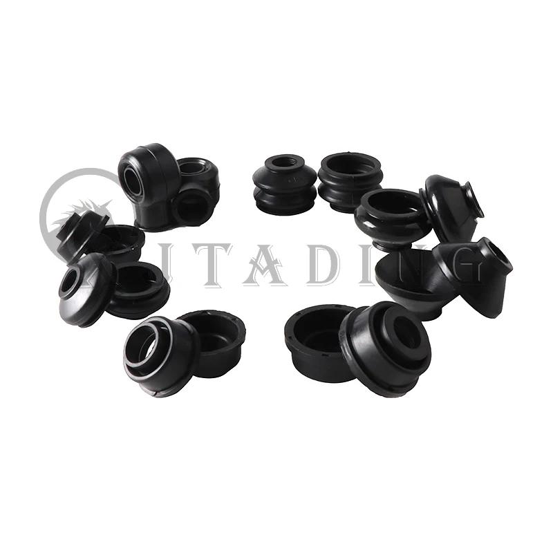 4PCS Ball Joint Dust Boot Cover Kit Rubber Track Rod End Protector for ATV UTV Go Kart Quad Bike Dirt Bike Accessories