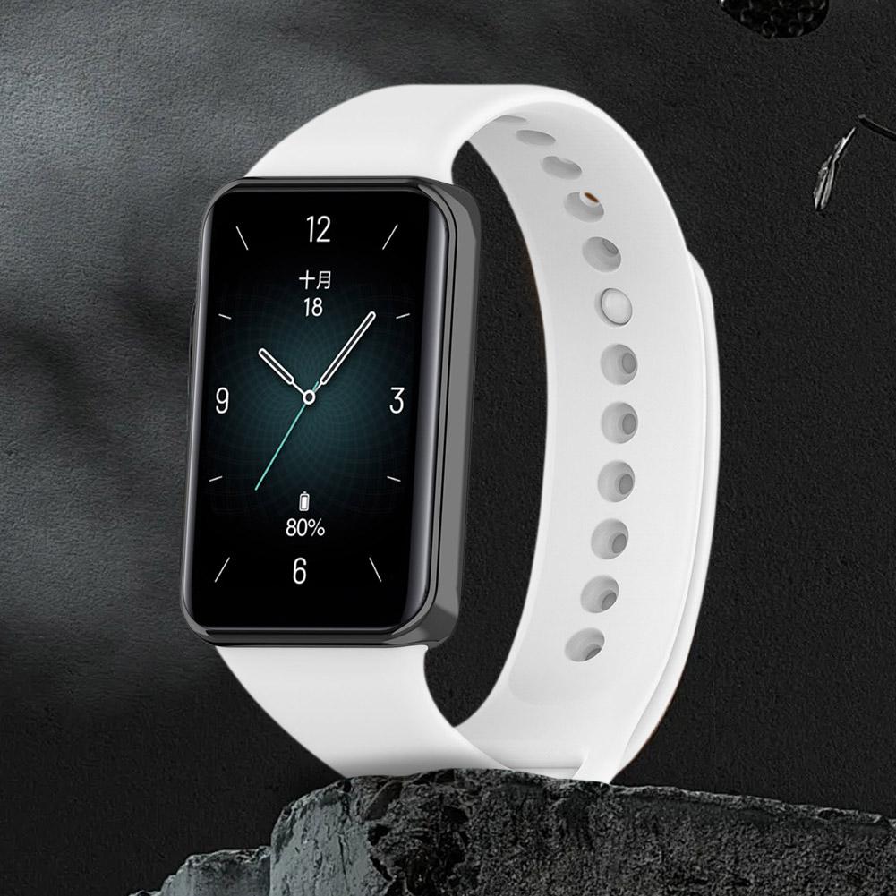 Watch Strap Replacement Sweatproof Smart Watch Wrist Band Wear-Resistant Elastic Sport Band for Honor Band 9