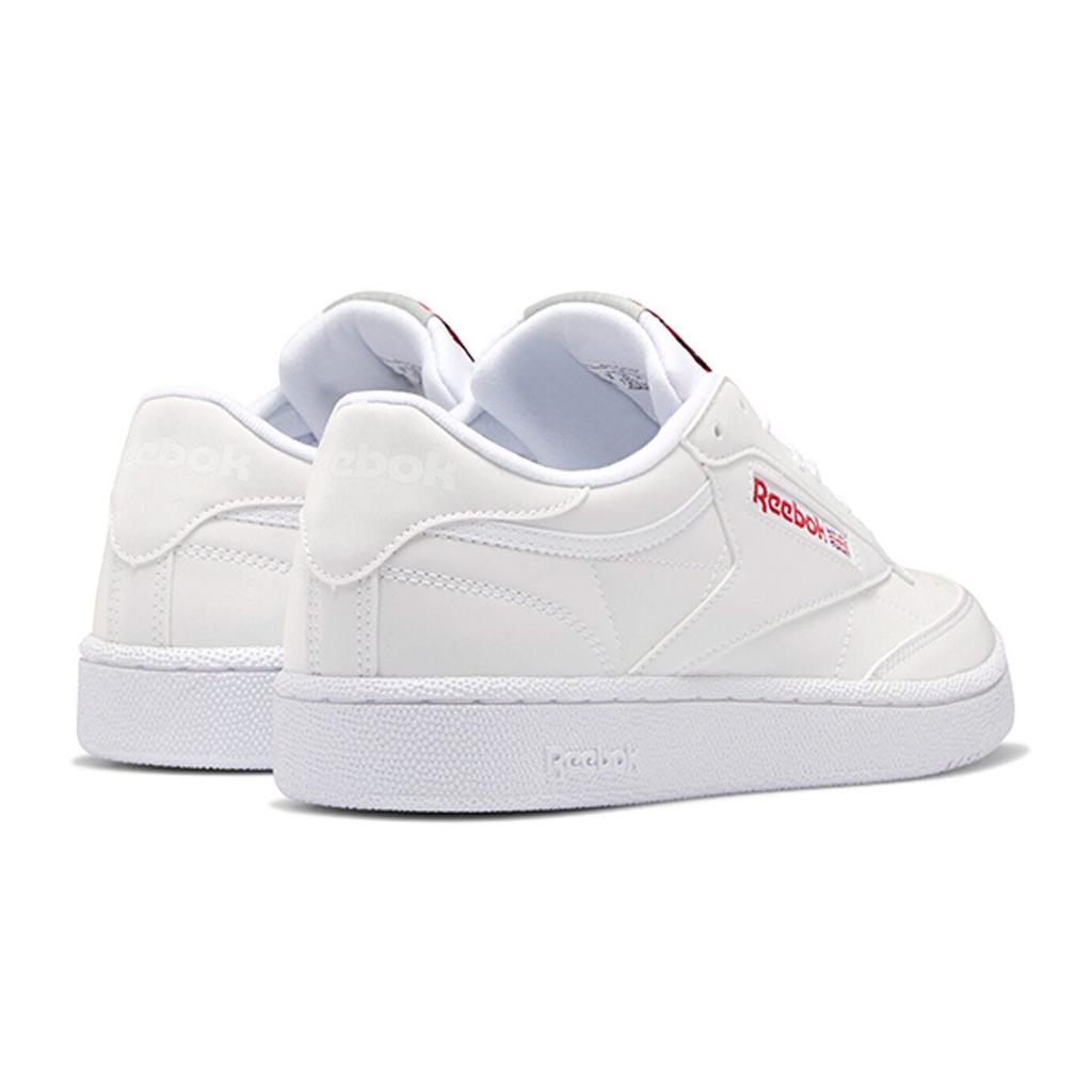 Reebok Классические кроссовки Classic Club 85 с низким верхом, легкие, унисекс, белые DV7240