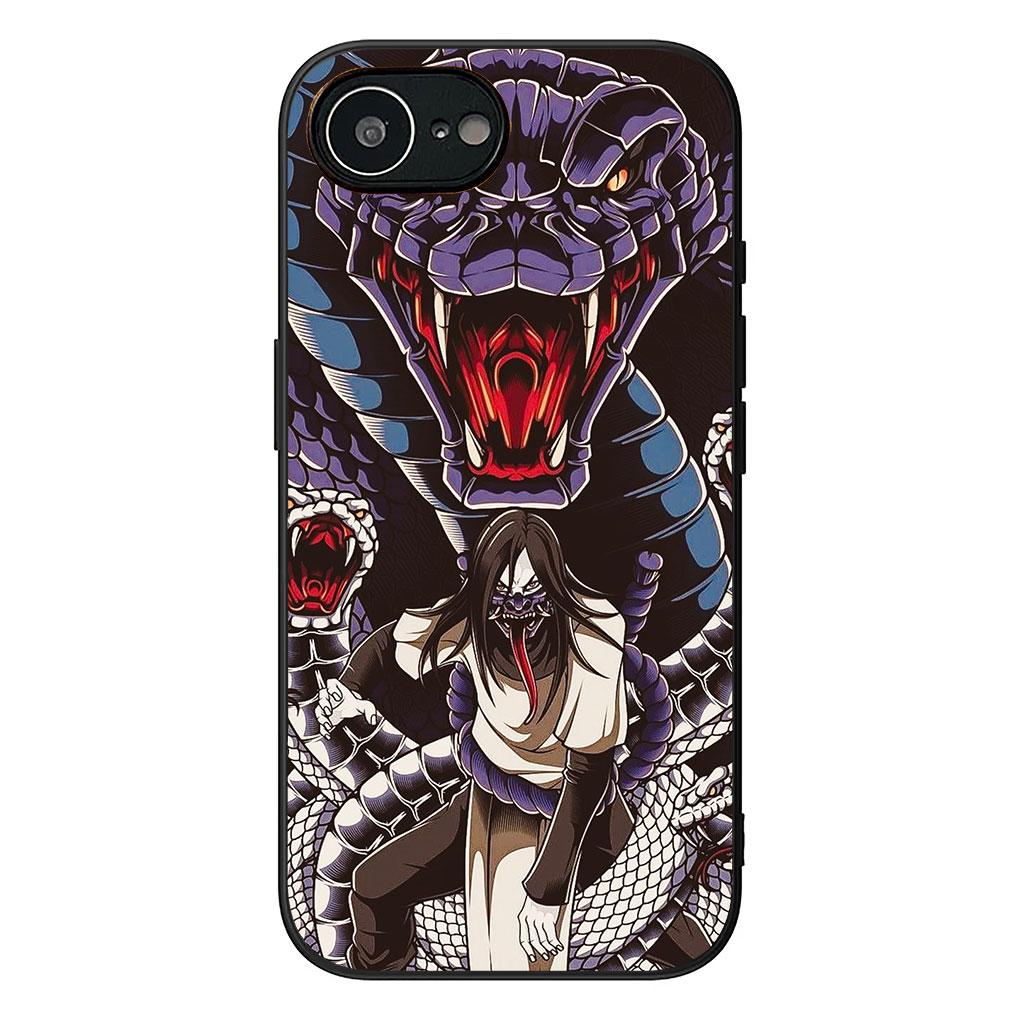 Cover for Samsung Galaxy S22 S21 S20 FE Ultra Plus A35 A36 A55 A37 A33 A34 A57 Case Orochimaru Narutos Sasuke Uchiha Itachi