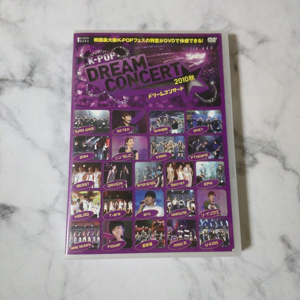 [USED] DVD "K-POP Dream Concert 2010 Autumn" Seo In Guk Confirmed