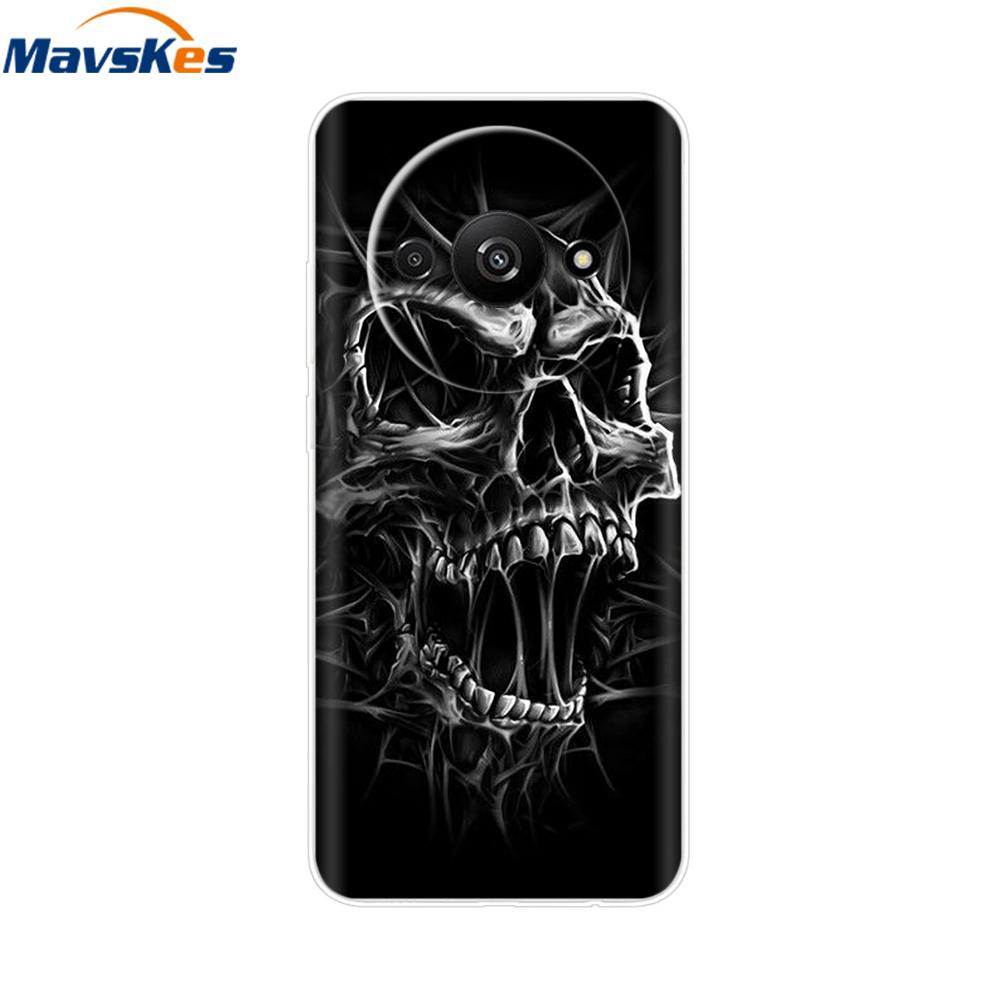Чехол для Xiaomi Redmi A3 RedmiA3 Funda 6.71'' Прозрачная Мягкая Силиконовая Задняя Крышка Для Xiaomi Redmi A3 Ударопрочный Coque Бампер