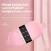 Массажный инструмент с контролем температуры, Дворцовый холодный и горячий компресс, Тепло для дворца, Сокровище от дисменореи, Теплый пояс для талии