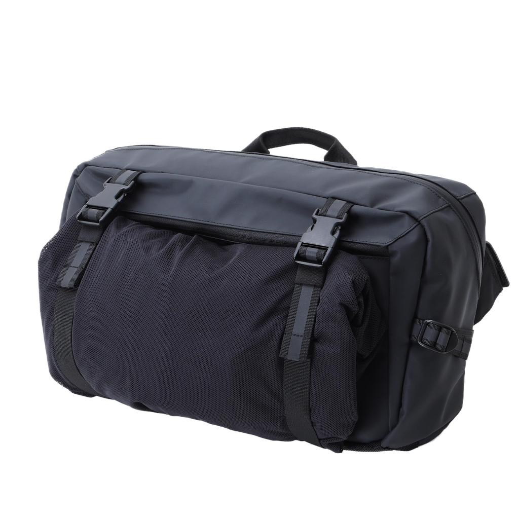 Хром KADET Max BKTPBLACK TARP (текущая модель) Черный брезент, 15 л, Водонепроницаемый, Сумка для тела, BG351BKTP