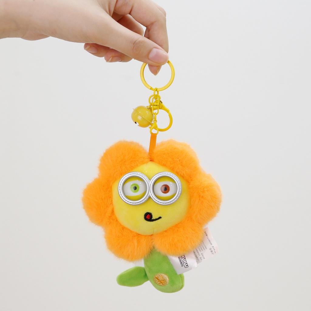 Очаровательный плюшевый брелок-игрушка Миньоны Гадкий Я, кукла для рюкзака для детей