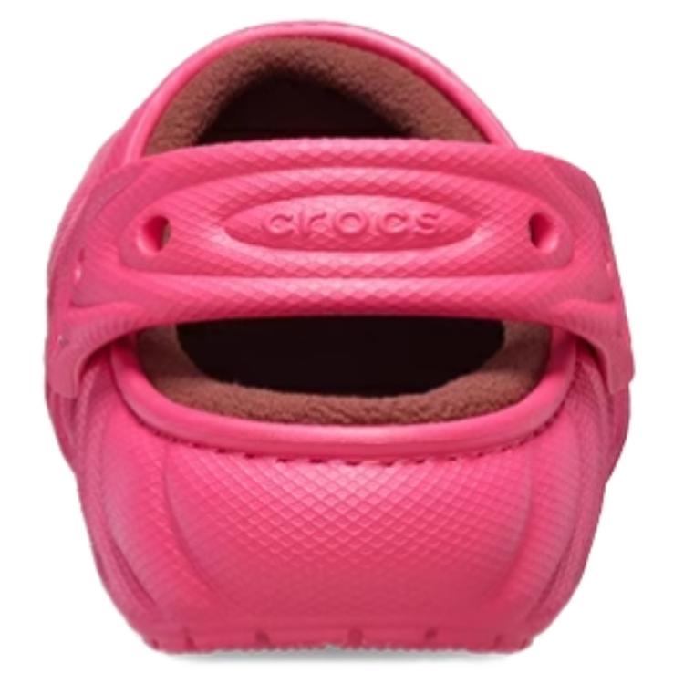 Crocs Cozzzy Overpuff Fashion Versatile Anti-Rub Slide Sandals Unisex Sandals Rose-Pink 210074-6ZQ