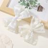 2pcs/Set Lace Hair Bows Clip Cute Girls Hairpins Solid Hair Clips Barrettes Kids Headwear Fashion Hair Accessories