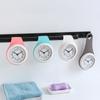 Nordic Simple Bathroom Clock Kitchen Waterproof Silent Home Suction Cup Clock Wall Hanging Creative