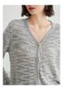 Qianwen Circle Cloud Feeling V-neck Cardigan