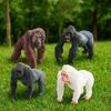 PVC Simulated Solid Animal Model Realistic Chimpanzee Action Figure  Children Toys