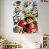 One Piece Adventure Begins Tapestry Background Cloth Wallmounted Homestay Soft Decoration Tapestry Christmas Gift Work Of Art