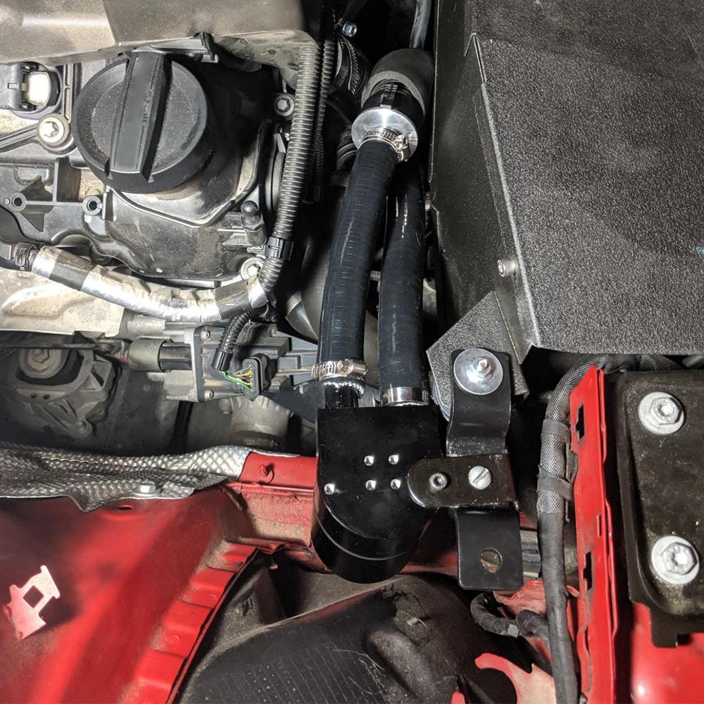 Высокопроизводительный черный маслоуловитель из алюминиевого сплава для BMW N54 335