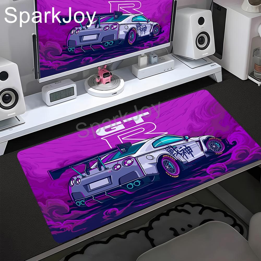 Cool Racing Car Mouse Pad Large Computer Office Game Anime Table Mat Xxl Rubber Nonslip Gaming Keyboard Mousepad Long Desk Pads