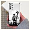 D-Daryl Dixon Wings Zombie Phone Case For Samsung Galaxy A13,A21s,A22,A31,A32,A52,A53,A71,A80,A91 Soft Black Cover