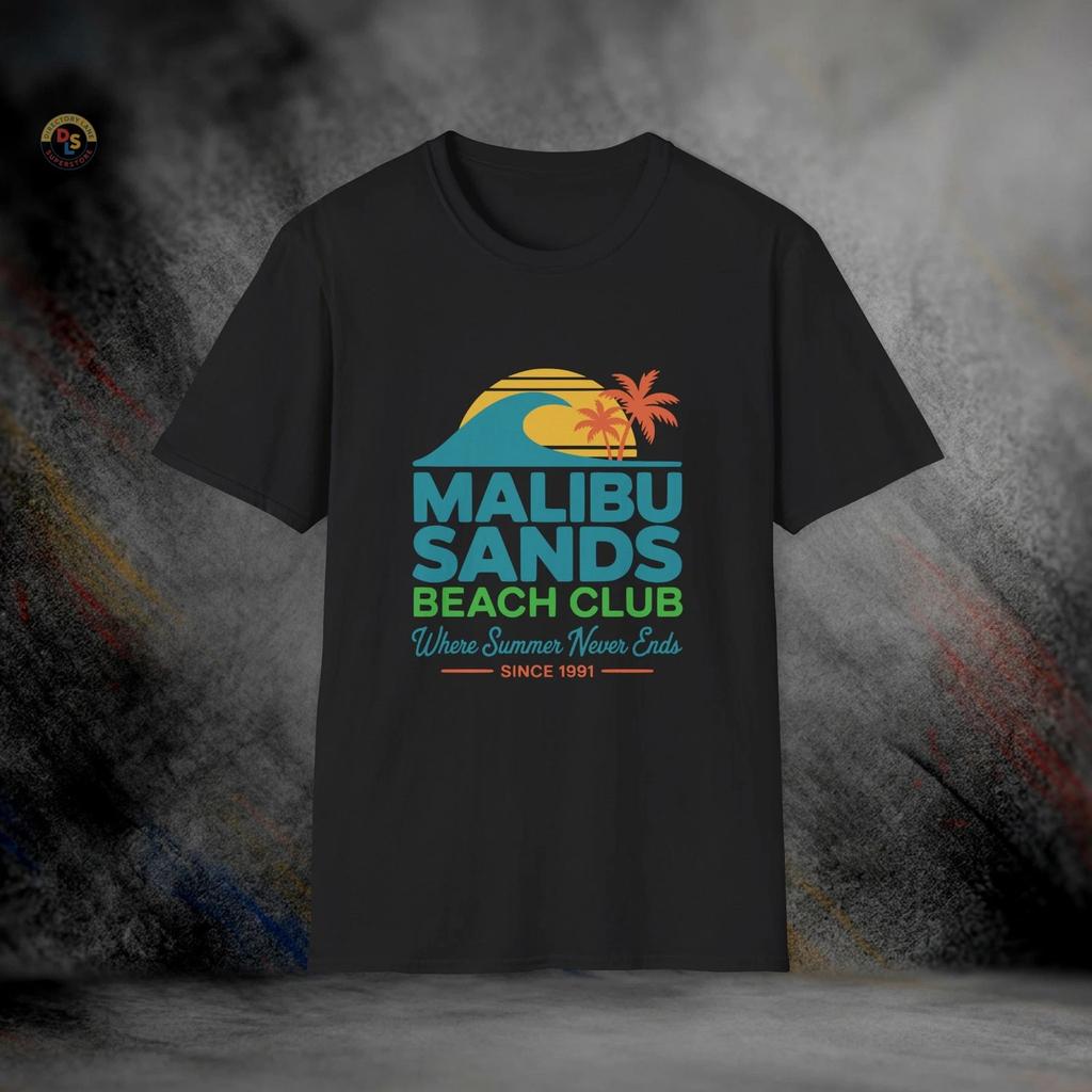 Malibu Sands Beach Club Saved by the Bell T-Shirt | Softstyle Tee