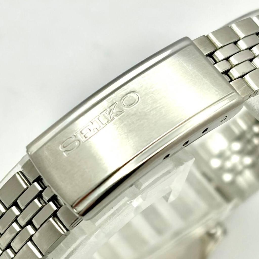 [Новая батарея] SEIKO Seiko женские часы серебристые день-дата 4303-0020 750864