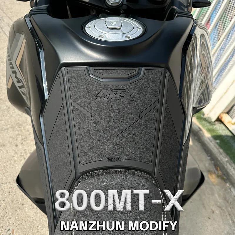 For CFMOTO 800MTX 800 MTX 800 MT-X 800Motorcycle Anti-scratch Rubber Oil Tank Protection Sticker Decals Tank Pad Side Protection