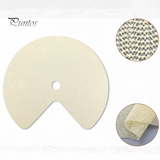 2 шт. круглая подкладка для полок, кухонные коврики, нескользящие коврики для ящиков шкафа, холодильника, кладовой, раковины, шкафа для хранения