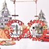 Christmas Pendants, Christmas Decorations, Wooden Pendants, Christmas, Hollowed Out Letter Signs, Party Decorations, Christmas Decorations