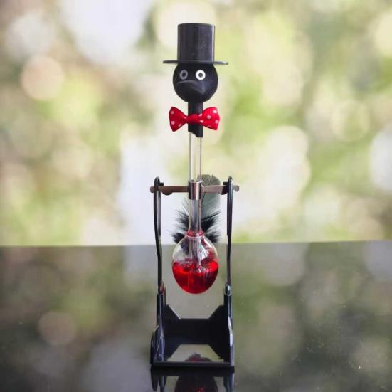 Орнамент «Пьющая птица» со стеклянной трубкой Детская физика Наука Обучение Качающаяся пьющая птица Декорация STEM Образовательная игрушка