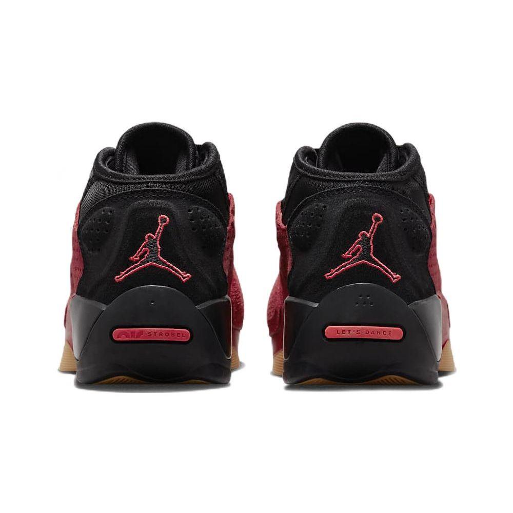 Air Jordan Zion 2 GS Красные Черные с Каучуковой Подошвой Детские Баскетбольные Спортивные Кроссовки DV2463-600