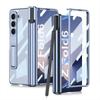 Прозрачный магнитный чехол для телефона Samsung Z Fold6 с держателем для стилуса