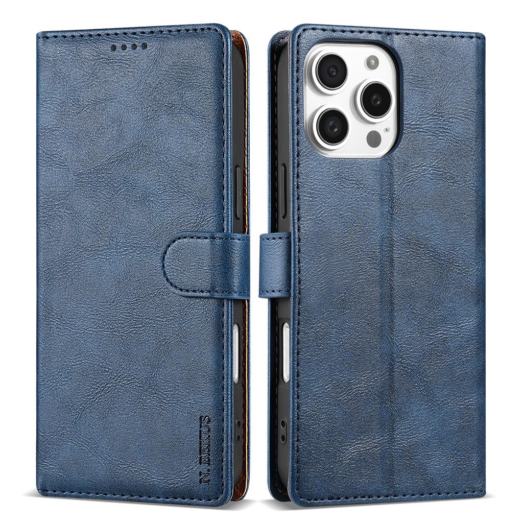 Роскошный деловой кошелек кожаный чехол для iPhone 17 16 15 14 13 12 11 Pro Max 15 Plus SE3 Магнитная откидная крышка с отделениями для карт для наличных