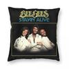 Bee Gees Stayin' Alive Наволочка Полиэстер Лен Бархат Рисунок Молния Декоративная Наволочка для Подушки Дивана