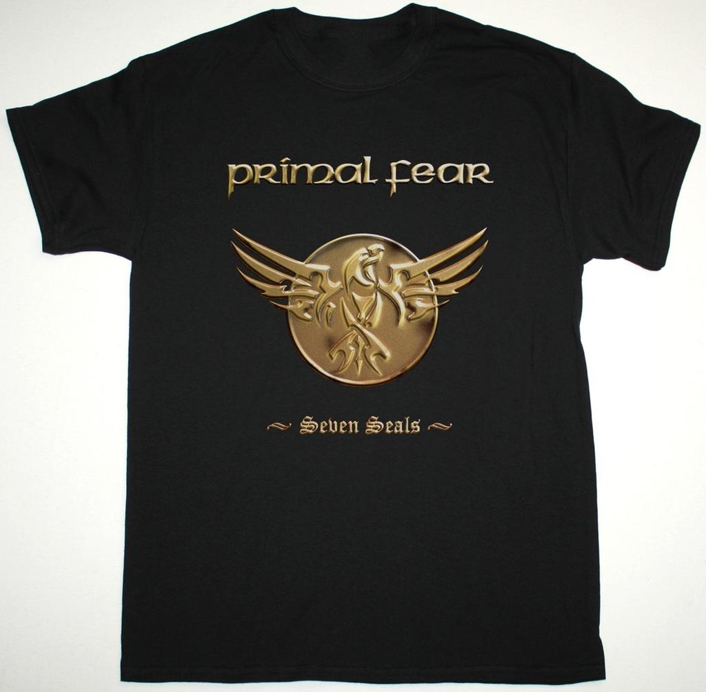 Collection PRIMAL FEAR Band SEVEN SEALS Heavy Cotton Black S-5XL T Shirt CM641 Unisex T-Shirt