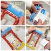 Cartoon Animal Printed Waterproof Phone Pouch Adjustable Strap Crossbody Dry Bag  Pool Party