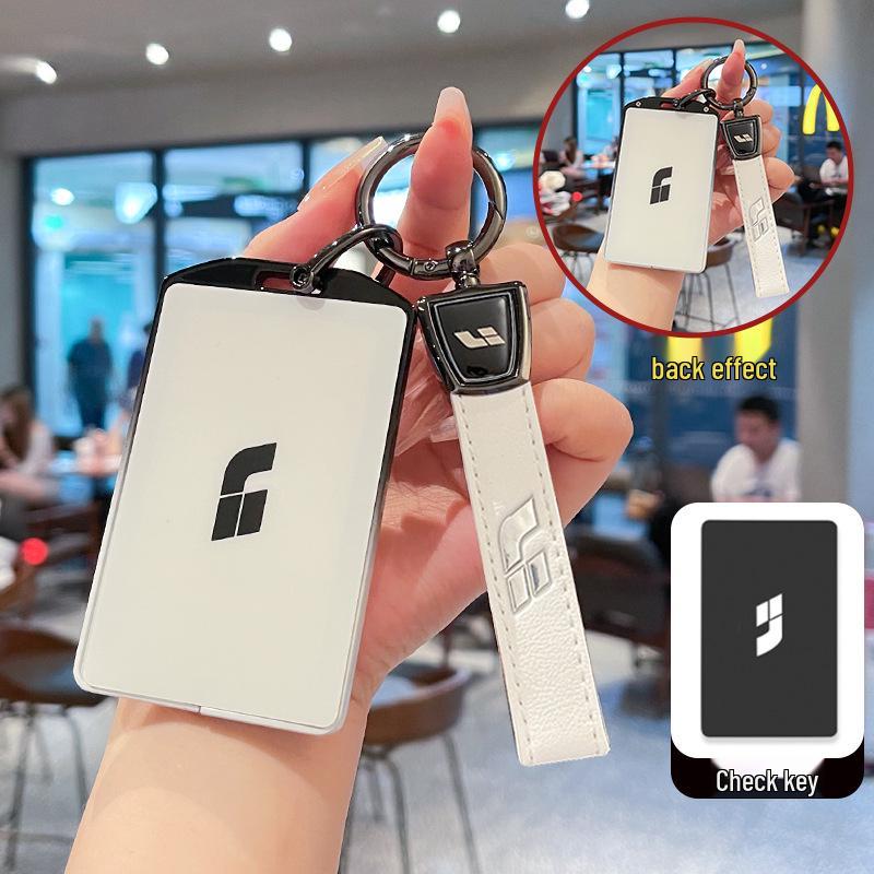 Идеальная крышка для карты-ключа i8: Держатель с NFC и зарядной станцией, Стильный высококлассный дизайн