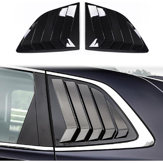 Window Louvers Fits for Honda CRV 2023 2024 2025 Accessories Rear Side Window Louvers Windshield Sun Shade Cover Auto Exterior Decoration Trim