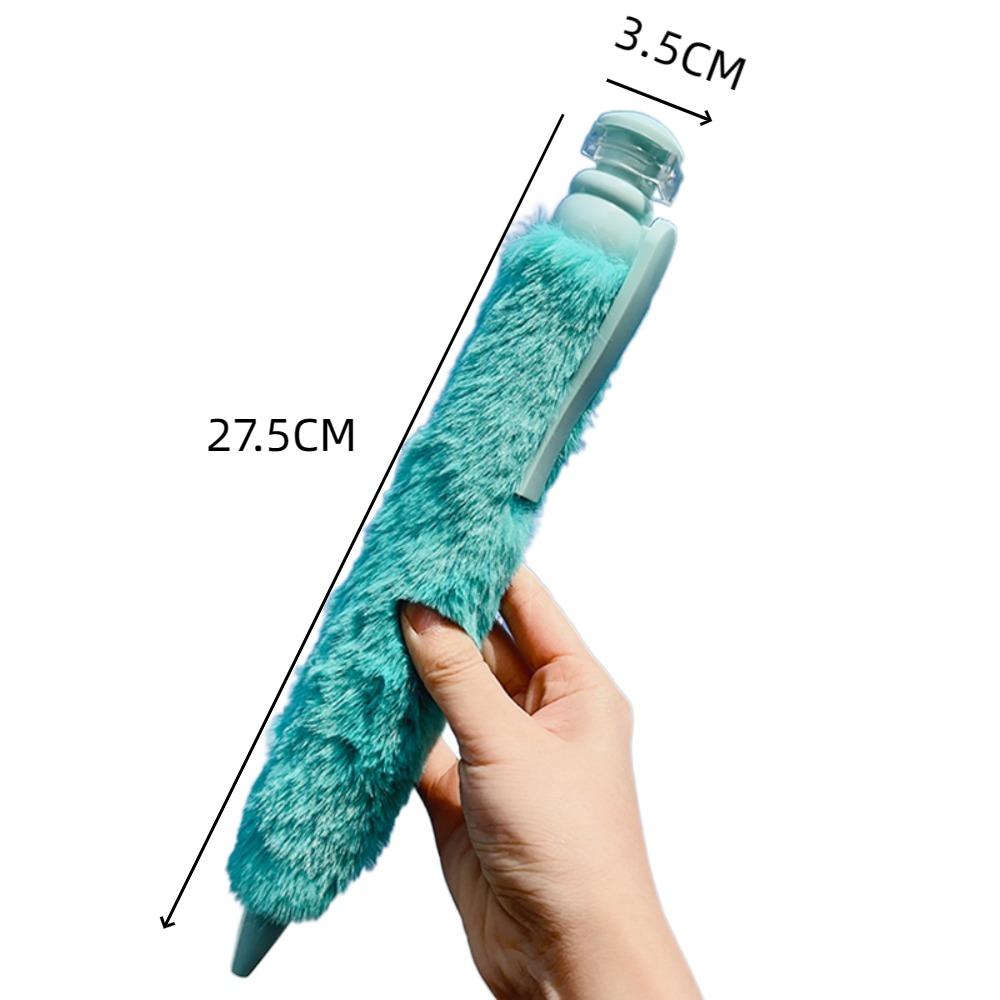 Pink Giant Ballpoint Pen Creative Pressing Pressure Reducing Pen Cute  Plush Pen  Children