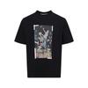 Summer Men's T Shirt Abloh Vintage Retro Oil Painting Printed T-shirt Loose Short Sleeved Shirt Men Women  T Shirts