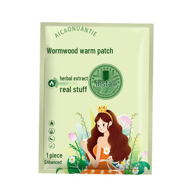 Полынный согревающий пластырь: Паровой согревающий пакет для талии, поясницы, колена, шеи, плеча и матки.