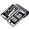 1 Set Stainless Steel Nail Clipper Plating Procedures Stylish Toenail Fingernail Manicure Cutters