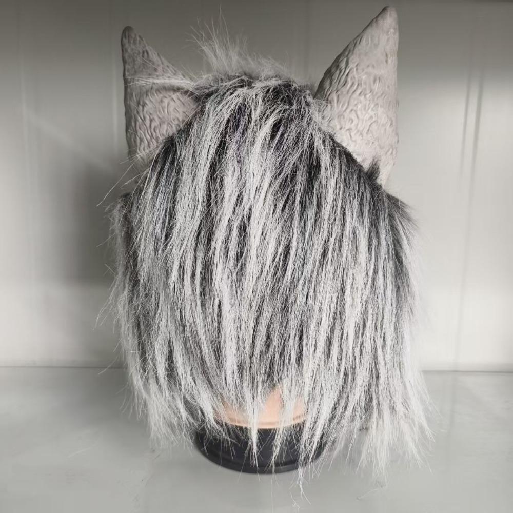 Werewolf Costume Kit Horror Halloween Wolf Mask Werewolf Claws Gloves Terror Role Play Prank Props Dress Up Cosplay Party Suit