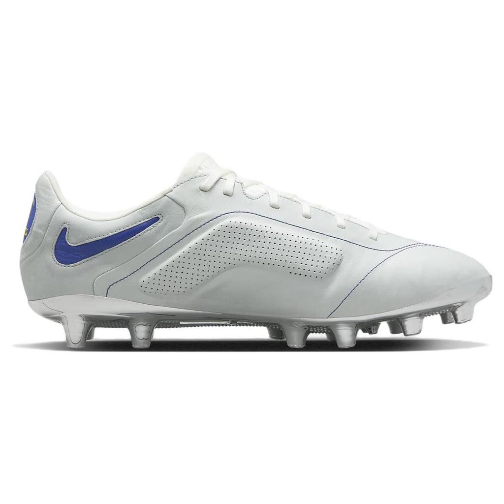 Nike Tiempo Legend 9 Elite Made In Italy AG Montebelluna - White Game Royal Men Sneakers Metallic-Silver DV7901-140