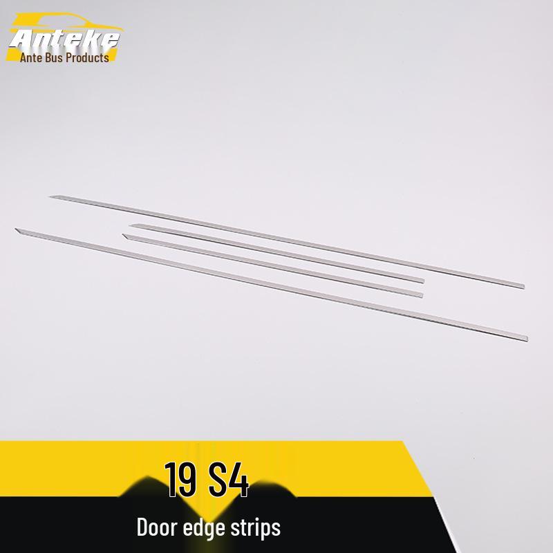 19 S4 Door Edge & Body Trim Bright Strip: Anti-Scratch Modification for Bumper & Door Panel