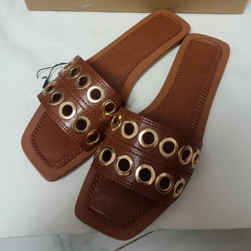 Женские шлепанцы-вьетнамки от модного дизайнера, роскошные дизайнерские сандалии, повседневные шлепанцы на плоской подошве, летние женские сандалии, новая обувь для женщин