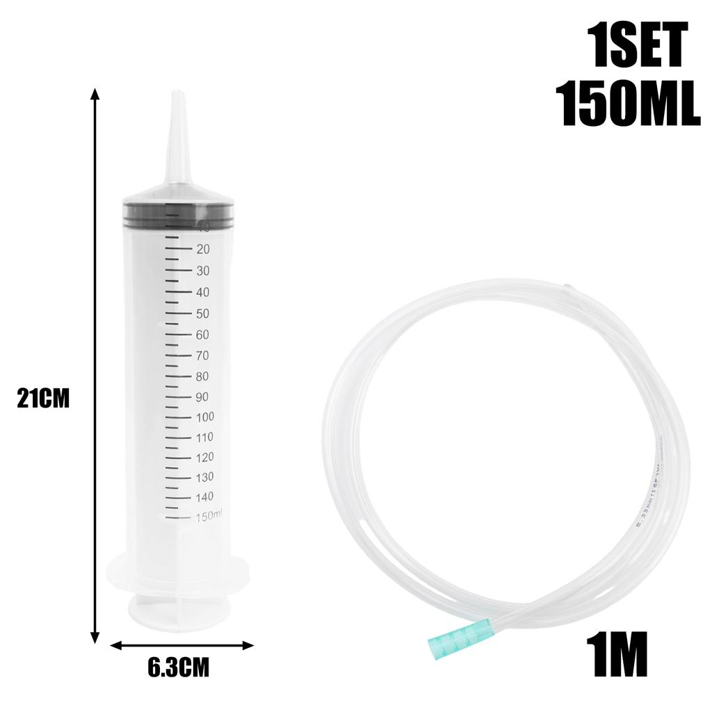 Набор для прокачки тормозов мотоцикла Шприц для прокачки тормозного суппорта Инструмент для гидравлических дисковых тормозов Универсальный для Honda Yamaha Kawasaki Suzuki